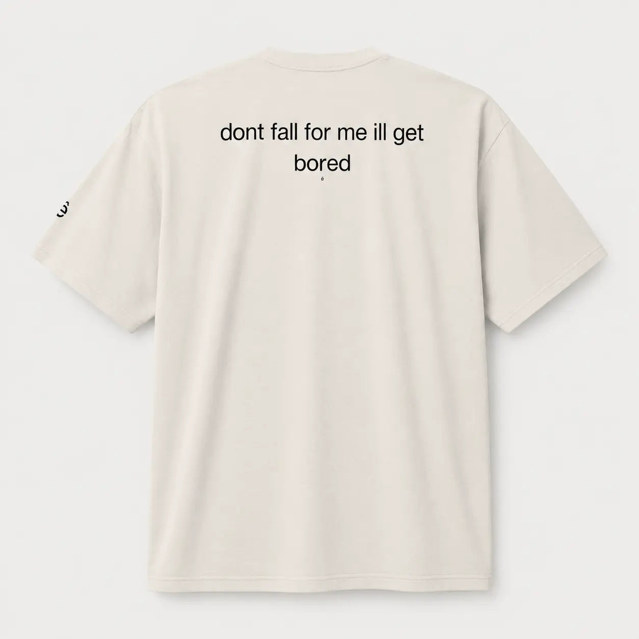 bored oversized t-shirt